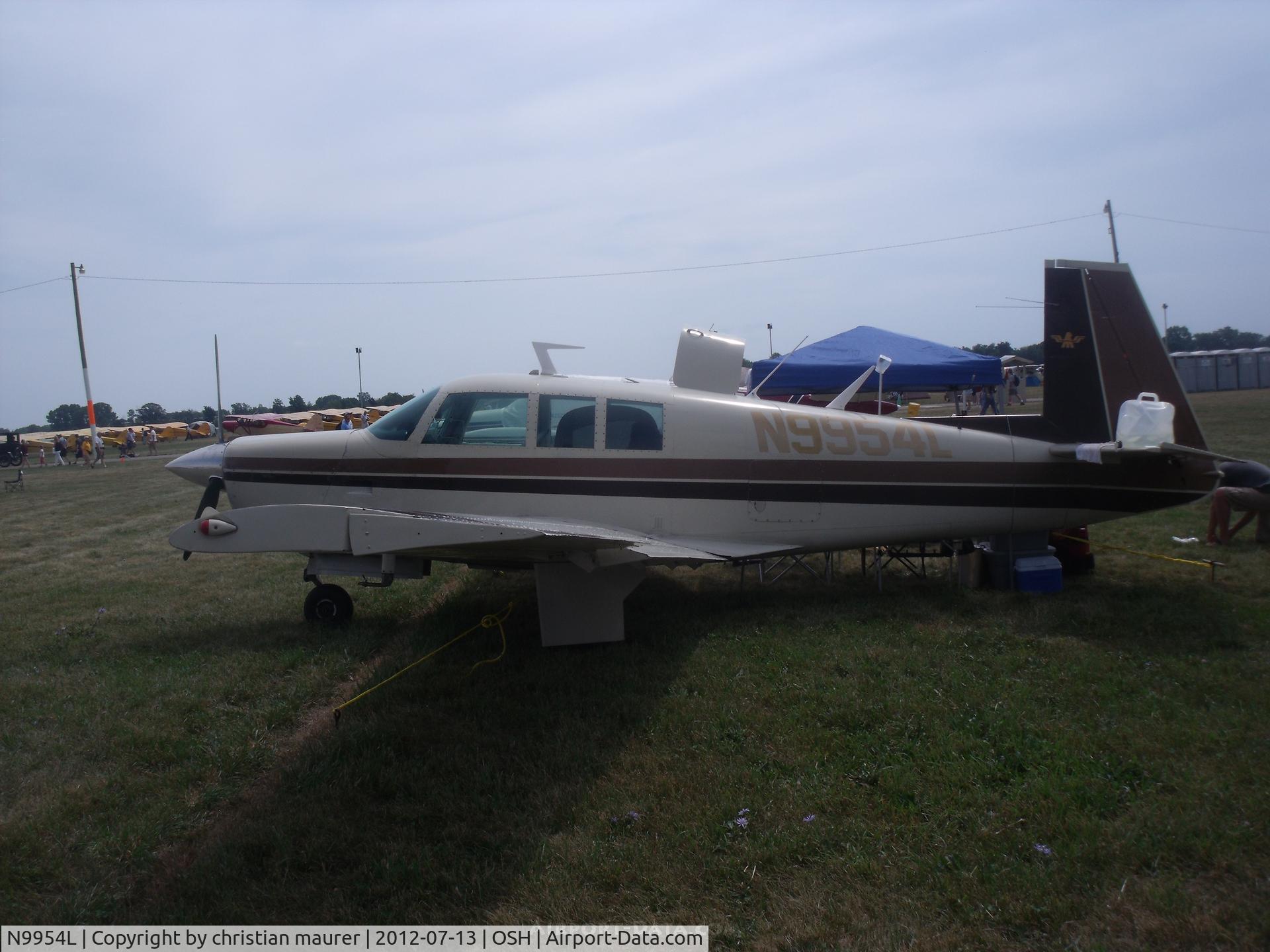 N9954L, Mooney M20F Executive C/N 670487, mooney