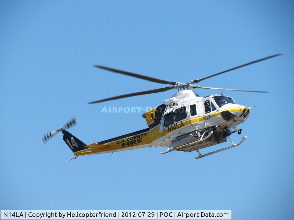 N14LA, 2005 Bell 412EP C/N 36393, Given permission to air taxi from 8R to taxiway Cocco