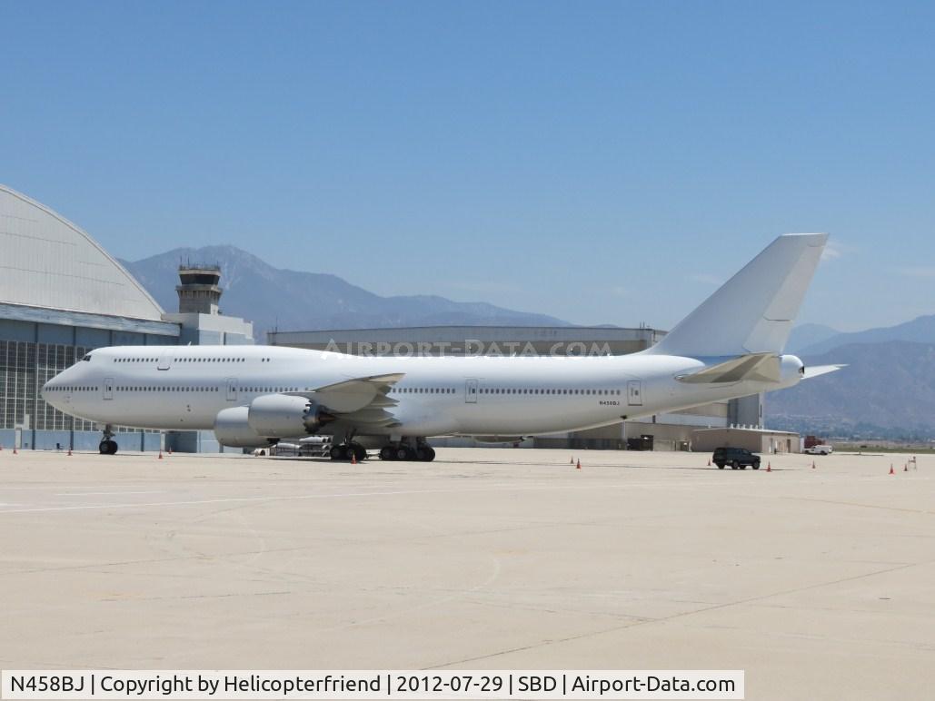 N458BJ, 2012 Boeing 747-8JA BBJ C/N 40065, Boeing test registration, being tested before being released to Saudi Arabian Governmet