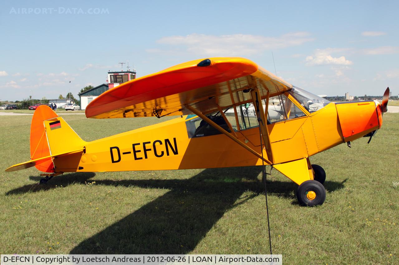 D-EFCN, 1954 Piper L-18C Super Cub (PA-18-95) C/N 18-3439, Visitor