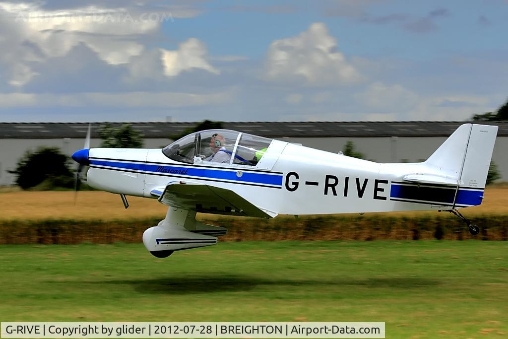 G-RIVE, 2007 Jodel D-153 Mascaret C/N PFA 235-12856, Diesel powered