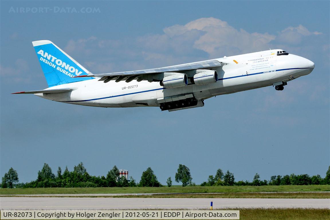 UR-82073, 1994 Antonov An-124-100 Ruslan C/N 9773054359139, Take-off on unusual rwy 08L....