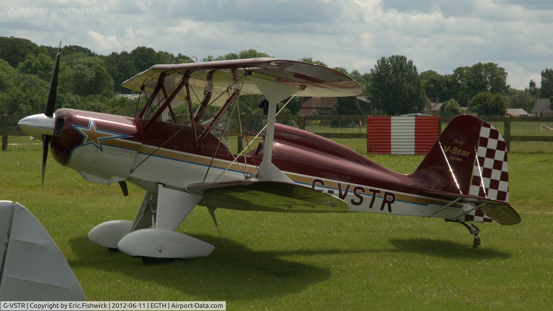G-VSTR, Stolp SA-900 V-Star C/N WTW1, 1. G-VSTR at Shuttleworth (Old Warden) Aerodrome.
