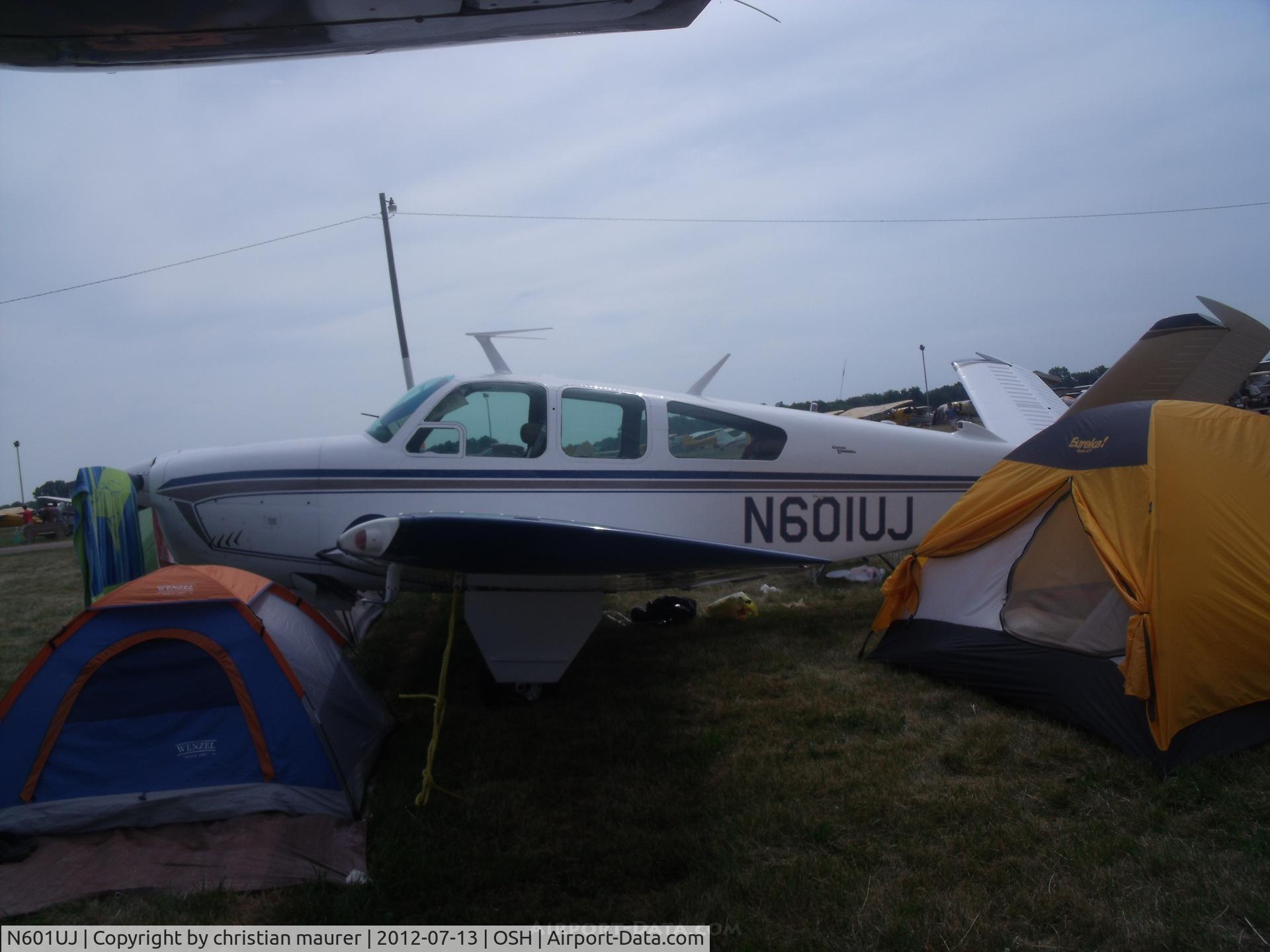 N601UJ, 1966 Beech V35 Bonanza C/N D-8117, beech v35