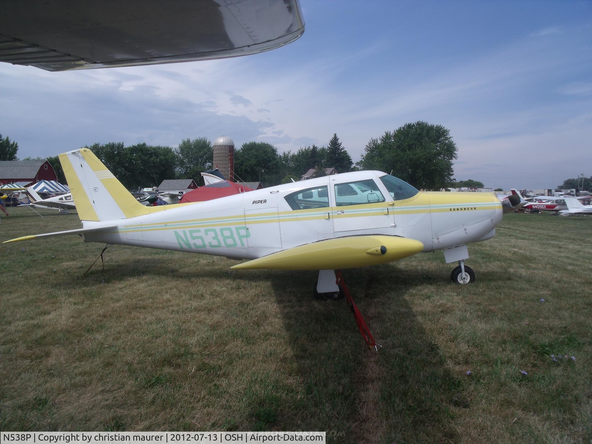 N538P, 1959 Piper PA-24 C/N 24-538, comanche