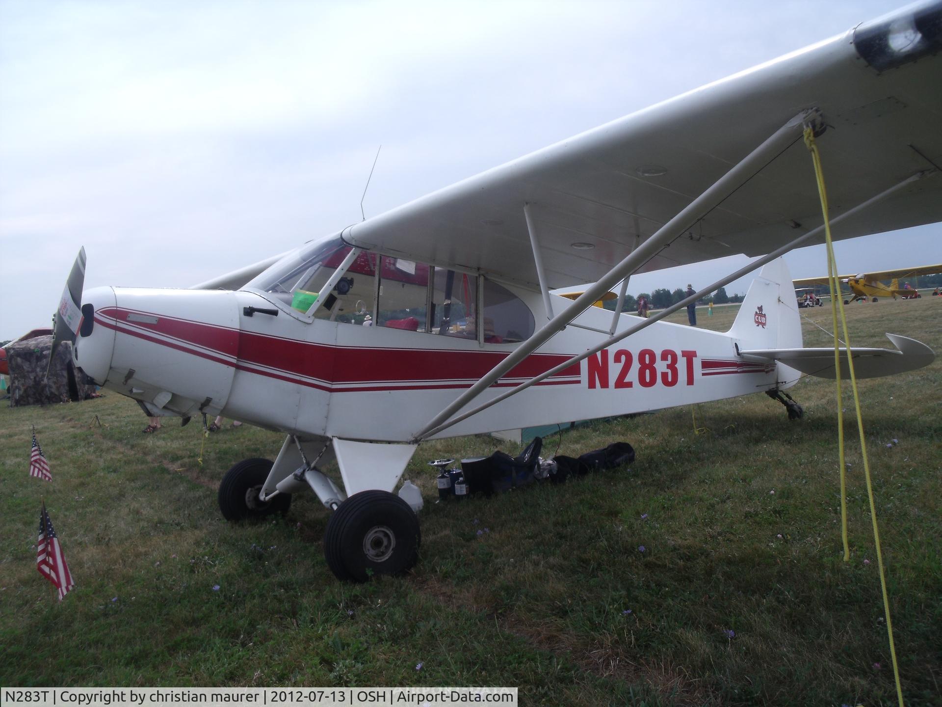 N283T, 1953 Piper PA-18-105 Special C/N 18-2397, piper super cub