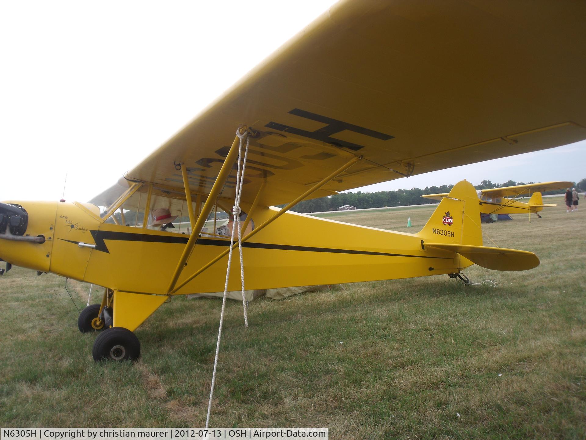 N6305H, 1946 Piper J3C-65 Cub C/N 19485, j3