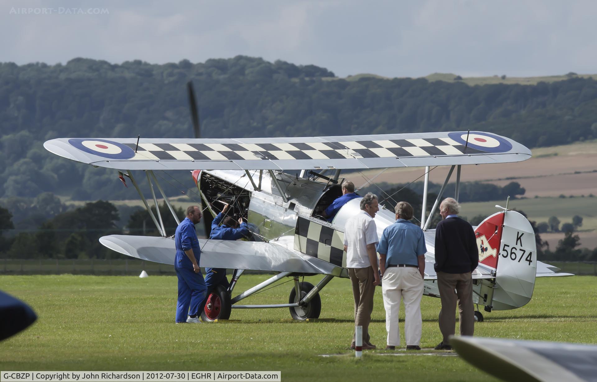 G-CBZP, 1935 Hawker Fury 1 C/N 41H-67550, Apparent Tech Problems