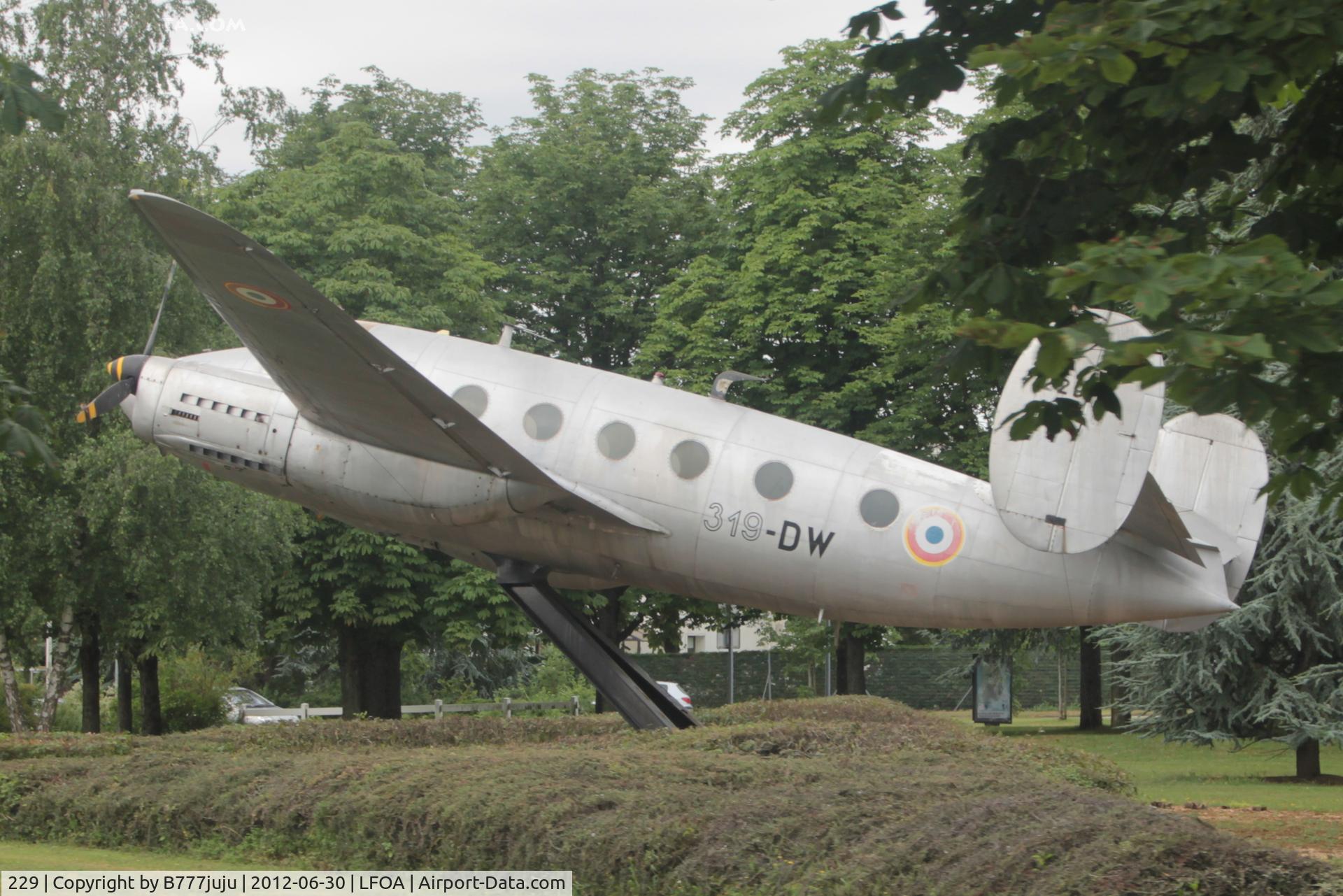 229, Dassault MD-312 Flamant C/N 229, at Avord AirBase