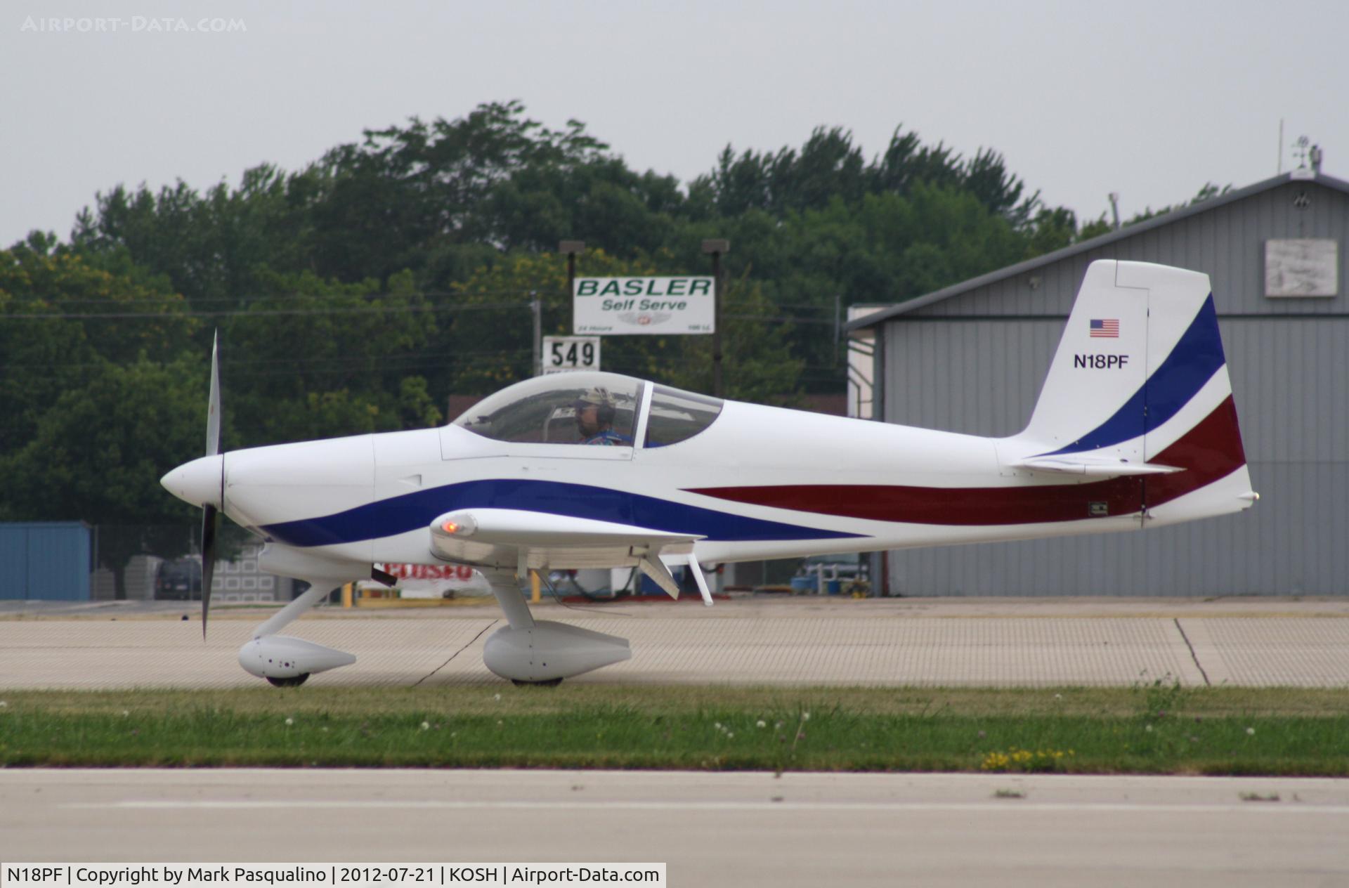 N18PF, Vans RV-7A C/N 3, Vans RV-7A