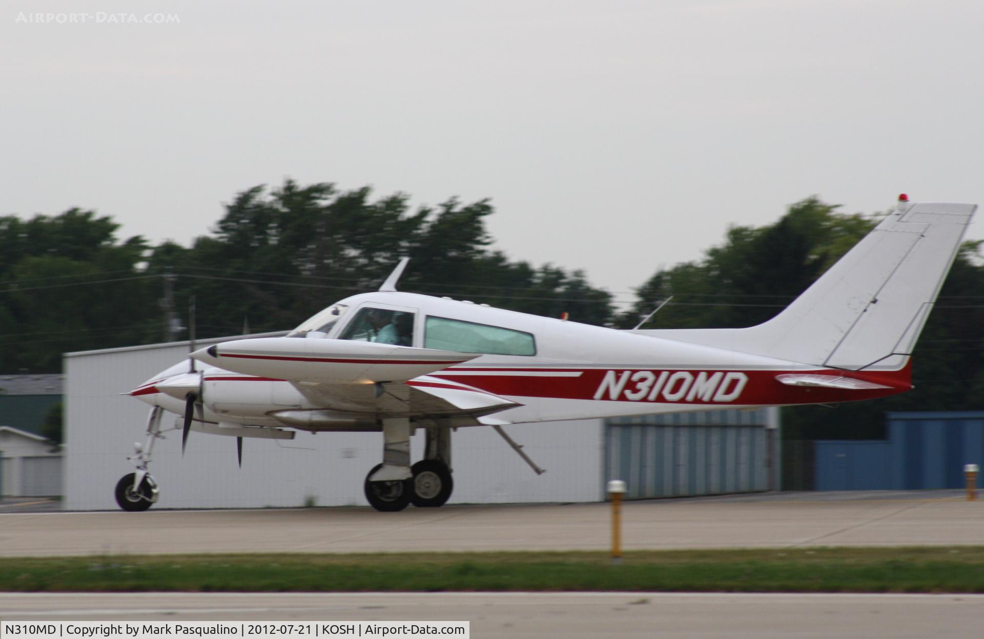 N310MD, 1968 Cessna 310N C/N 310N-0119, Cessna 310N