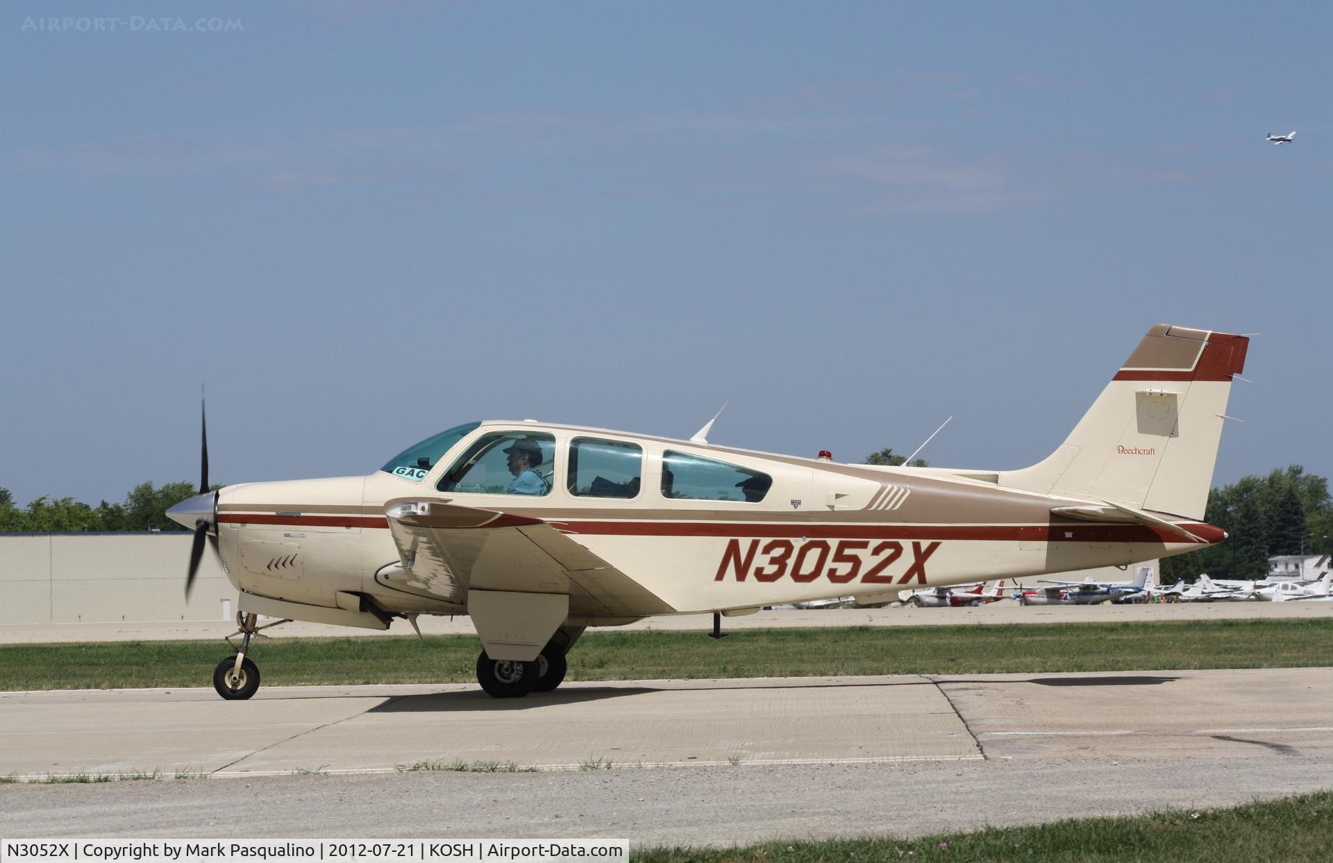N3052X, 1987 Beech F33A Bonanza C/N CE-1120, Beech F33A