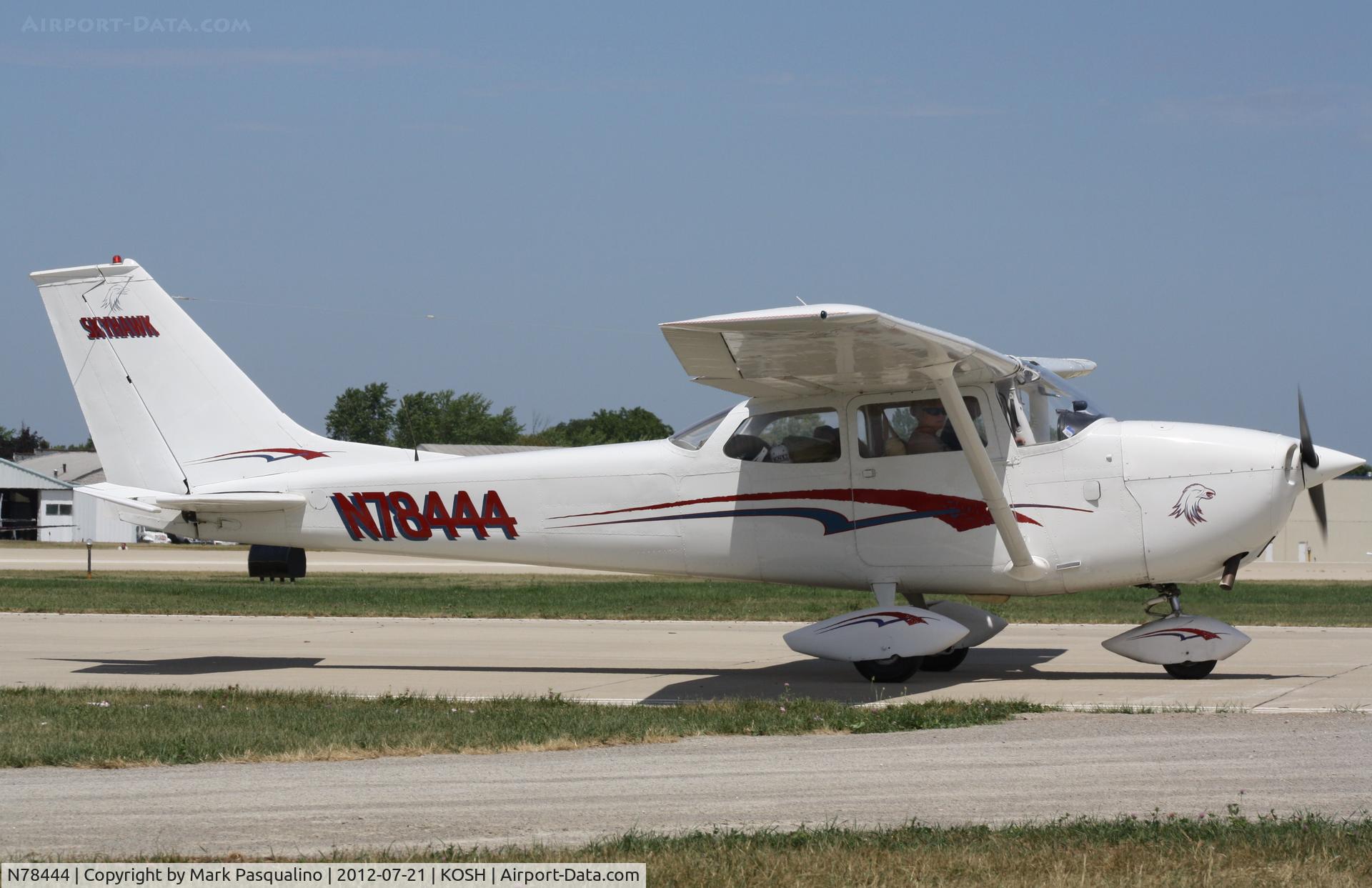 N78444, 1968 Cessna 172K Skyhawk C/N 17257620, Cessna 172K