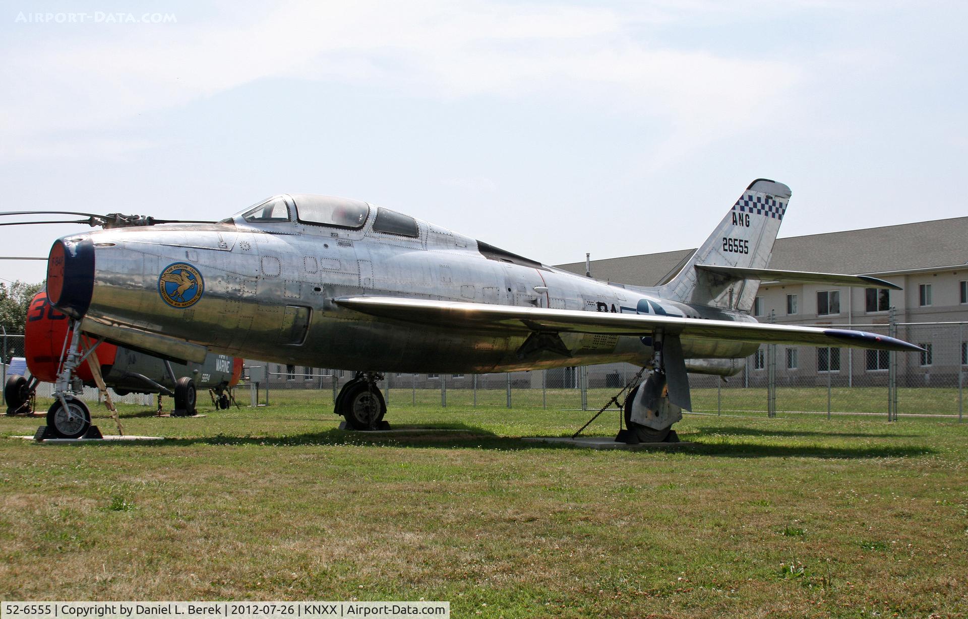 52-6555, 1952 Republic F-84F Thunderstreak C/N Not found 52-6555, Newly restored by the Delaware Valley Historic Aircraft Association
