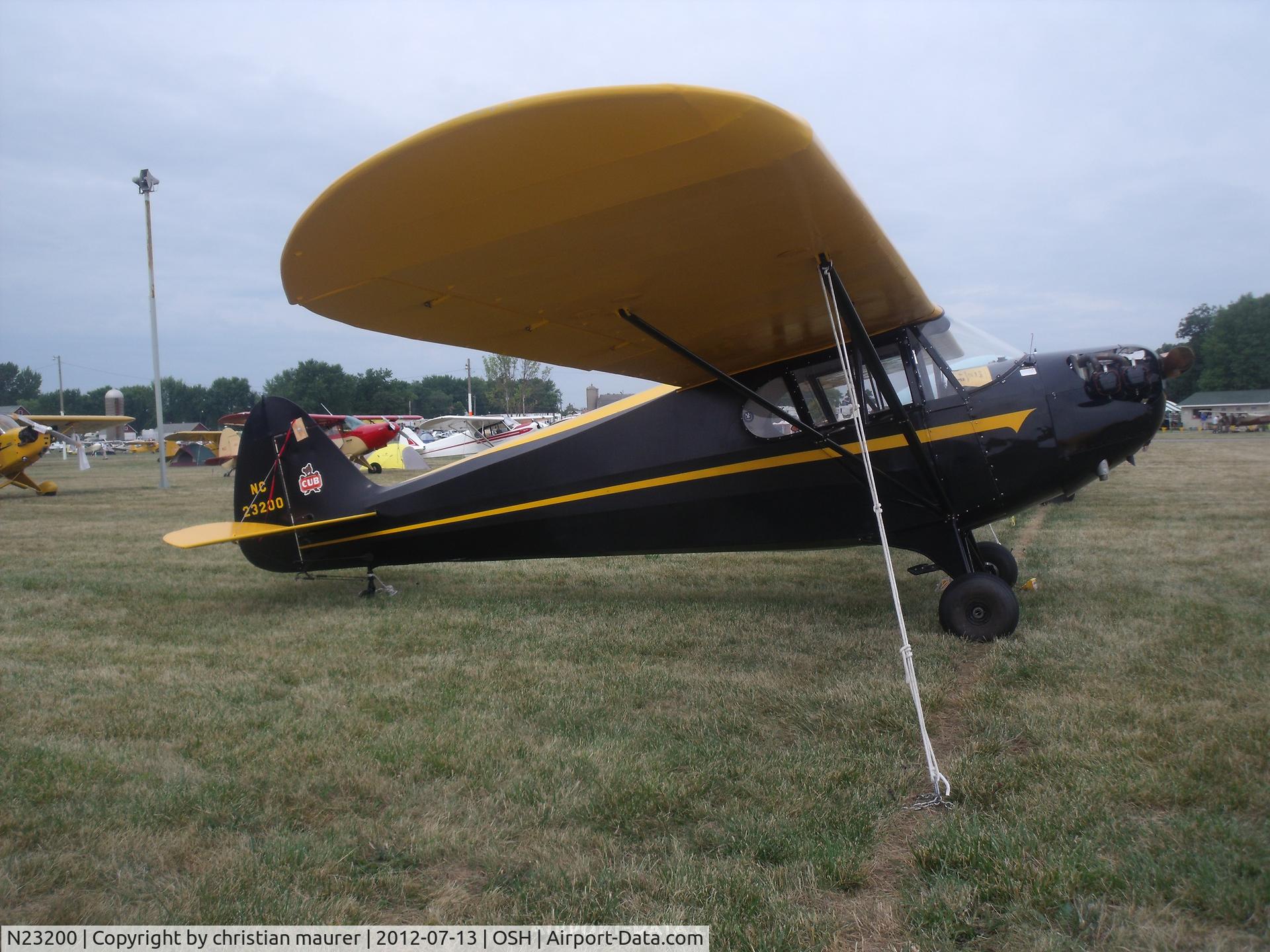 N23200, 1939 Piper J4A C/N 4-556, j4