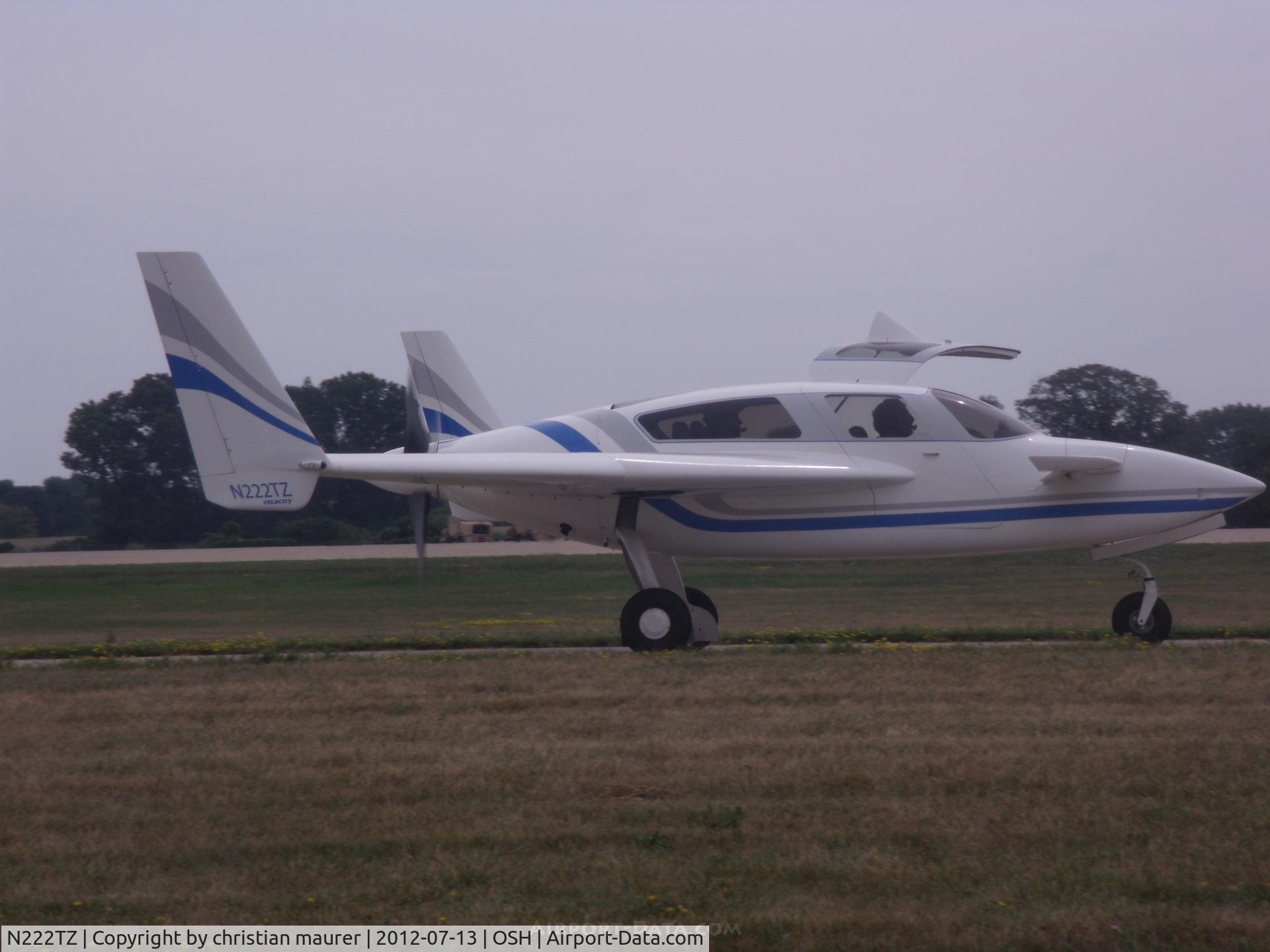 N222TZ, Velocity Velocity XL RG C/N 3RX104, velocity
