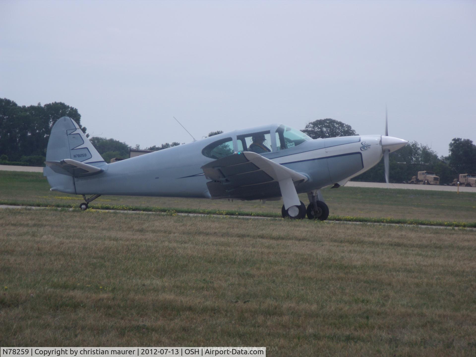 N78259, 1946 Globe GC-1B Swift C/N 2259, swift