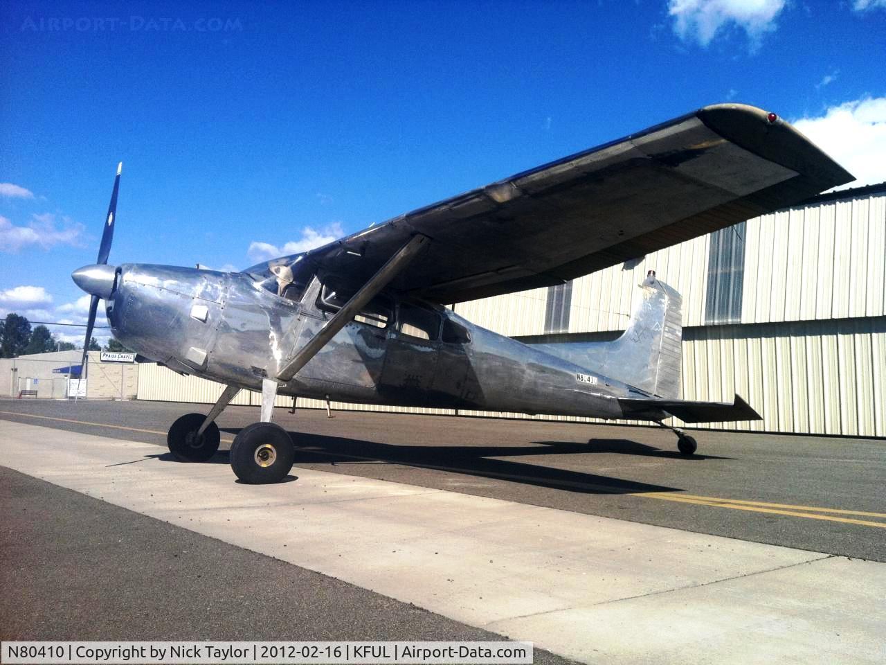N80410, 1962 Cessna 185A Skywagon C/N 1850372, Parked at FUL
