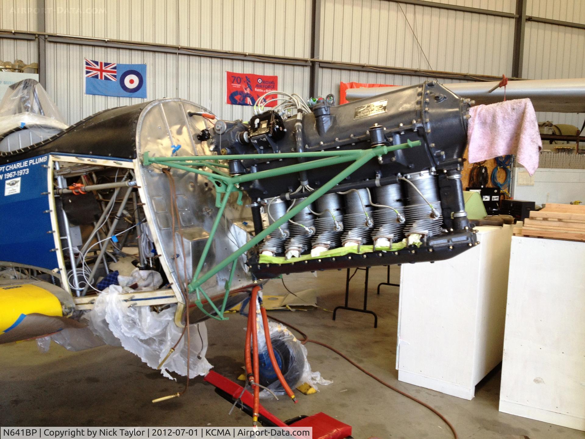 N641BP, Fairchild M-62A C/N 274HO, Now with engine re hung
