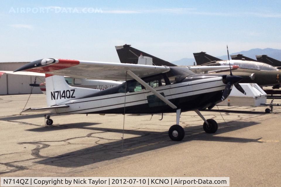 N714QZ, 1983 Cessna A185F Skywagon 185 C/N 18504412, Still wears the former CHP colors