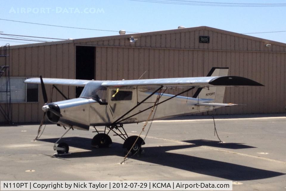 N110PT, BushCaddy LSA R-80 C/N BCLSA (AT) 147, Parked near the EAA hangar