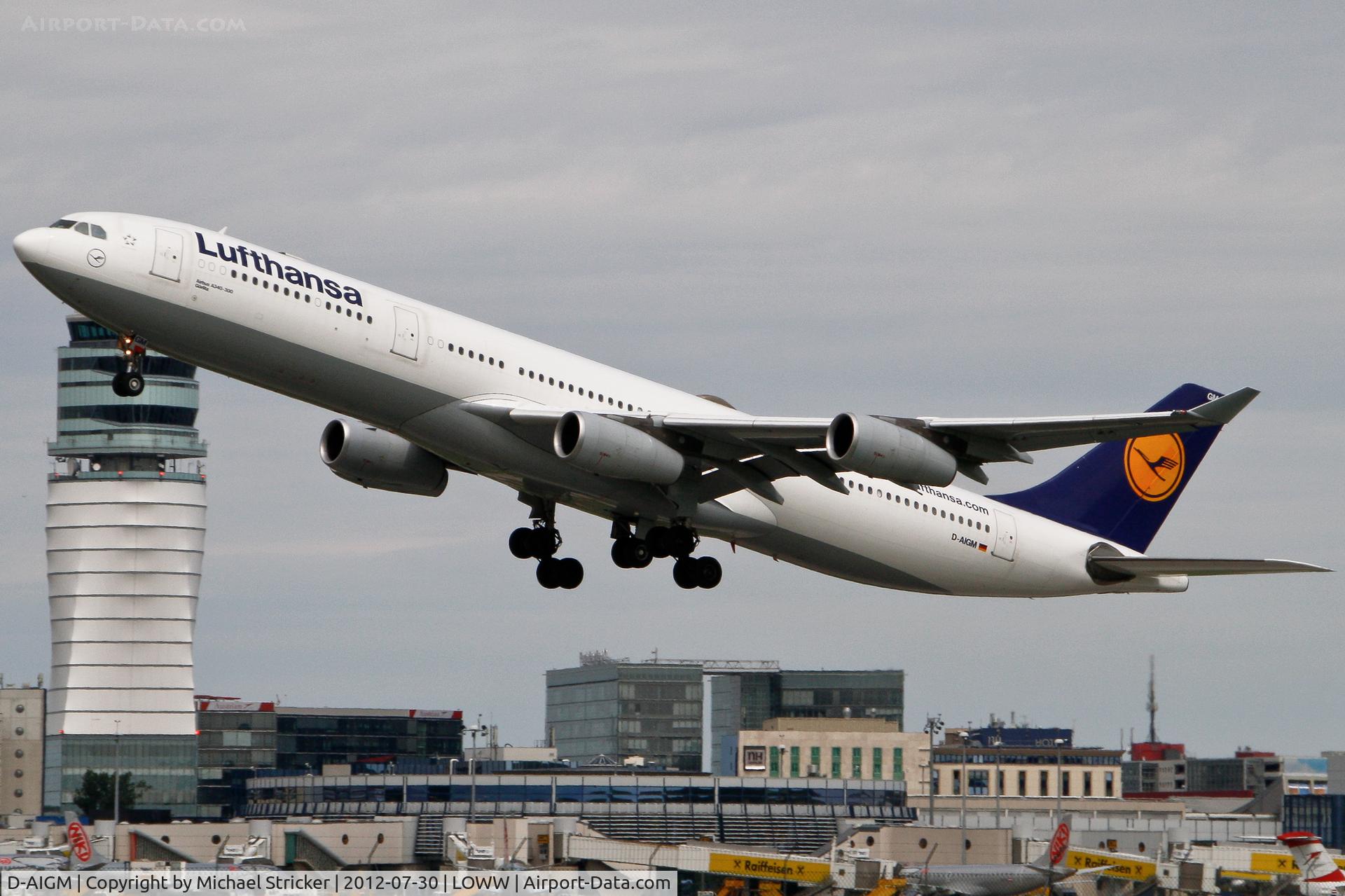 D-AIGM, 1997 Airbus A340-313 C/N 158, Airbus A340-300