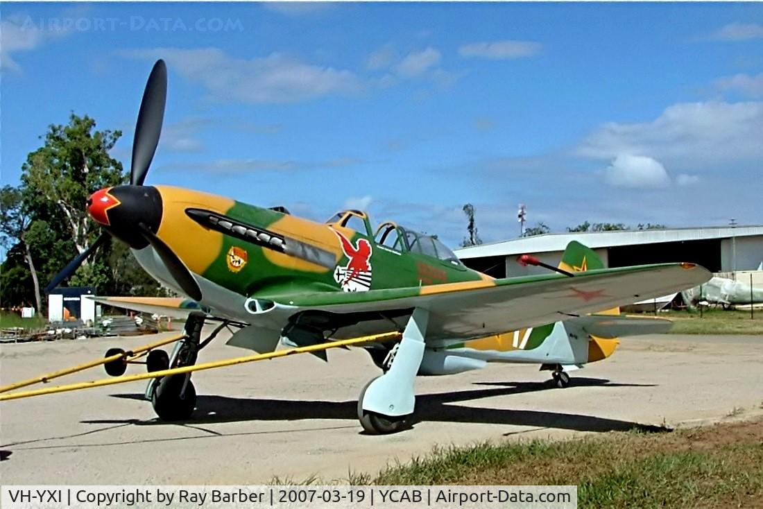 VH-YXI, 2003 Yakovlev Yak-9UM C/N 0470409, Also marked 