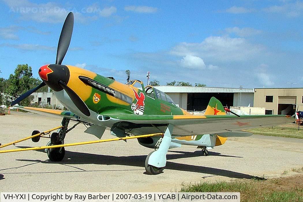 VH-YXI, 2003 Yakovlev Yak-9UM C/N 0470409, Also marked 