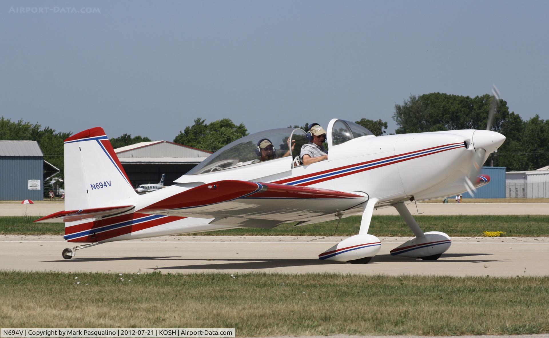 N694V, 2003 Vans RV-8 C/N 80694, Vans RV-8