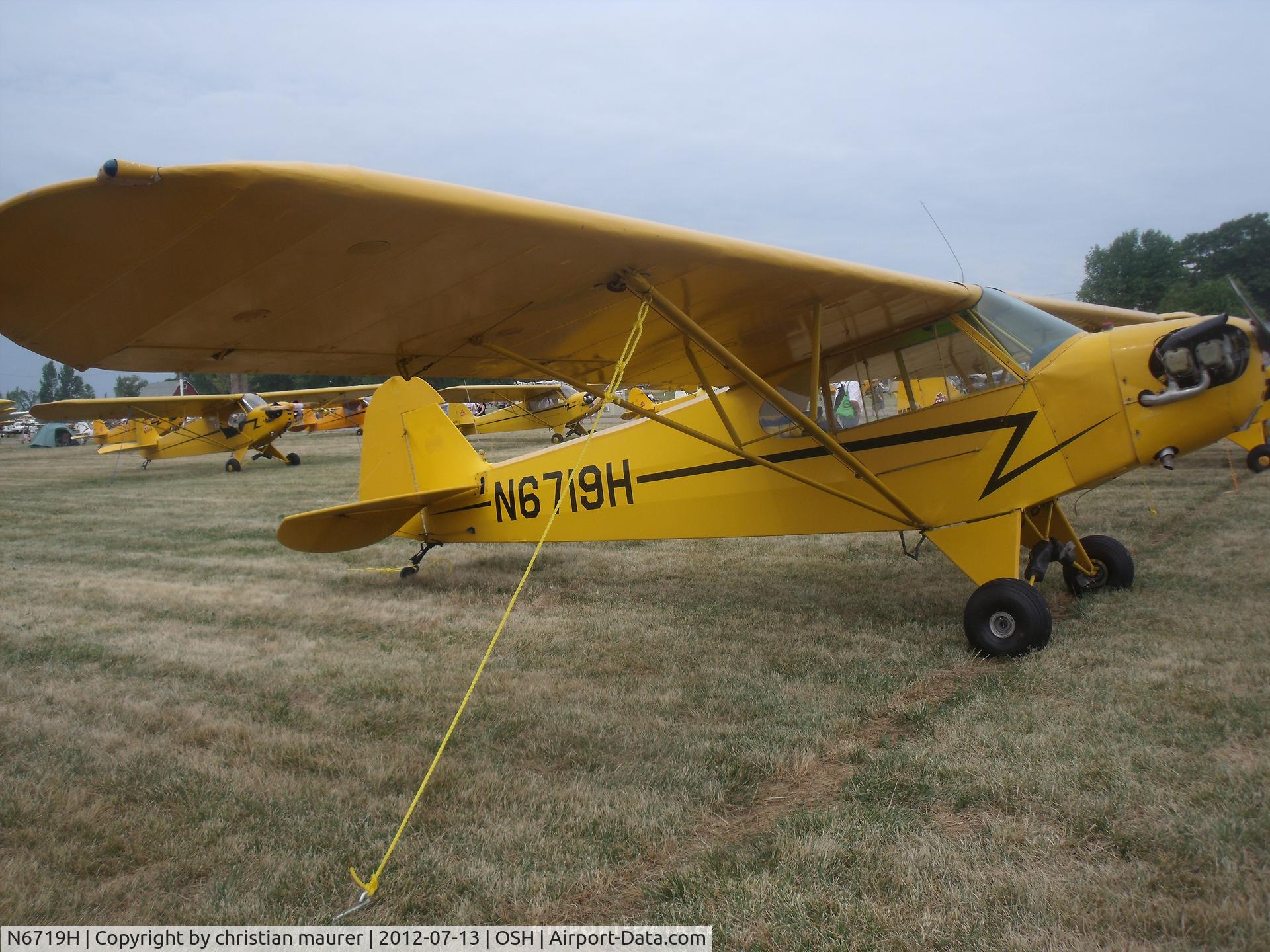 N6719H, 1946 Piper J3C-65 Cub C/N 19934, j3 cub