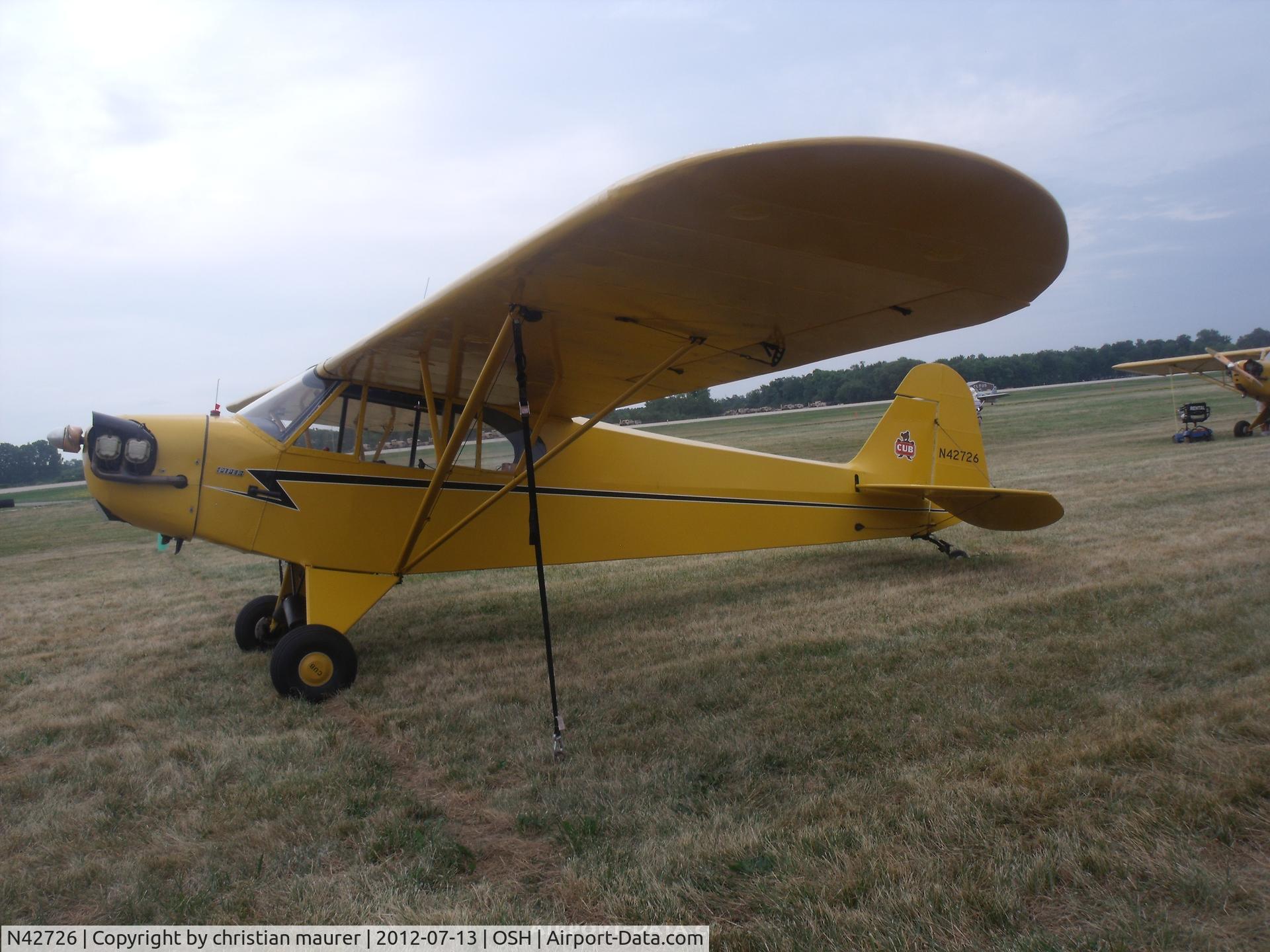 N42726, 1945 Piper J3C-65 Cub C/N 15025, cub