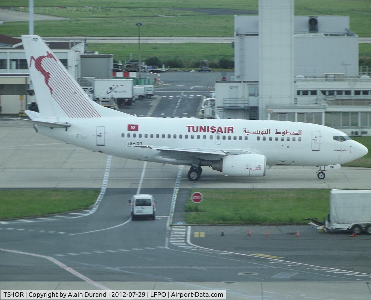 TS-IOR, 2001 Boeing 737-6H3 C/N 29502, C/N 816. Named after late political activist Tahar Haddad, who advocated more freedom for women among others back in the 1920s until his death in 1935.