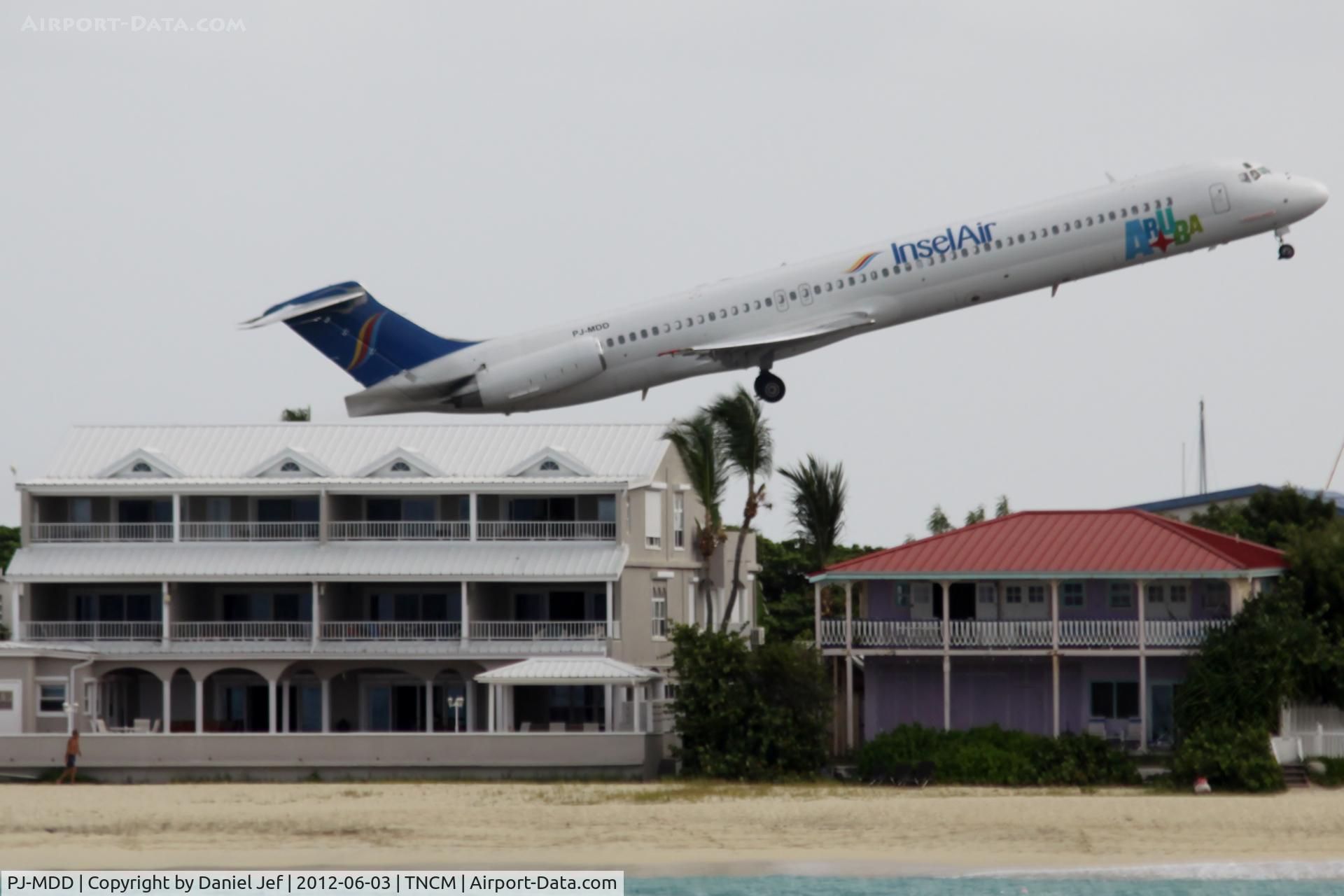 PJ-MDD, 1990 McDonnell Douglas MD-82 (DC-9-82) C/N 49972, PJ-MDD