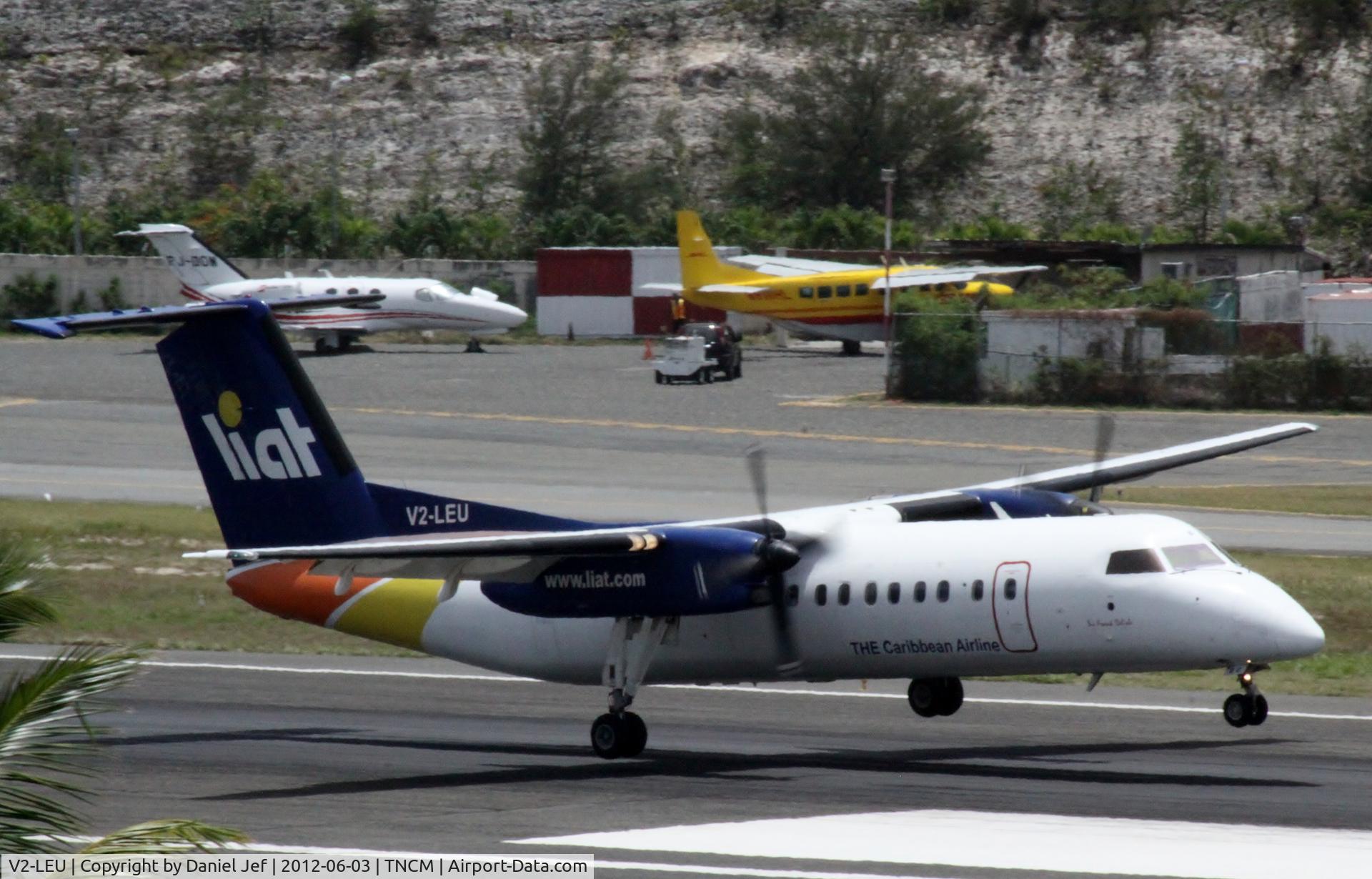 V2-LEU, 1995 De Havilland Canada DHC-8-311B Dash 8 C/N 408, V2-LEU