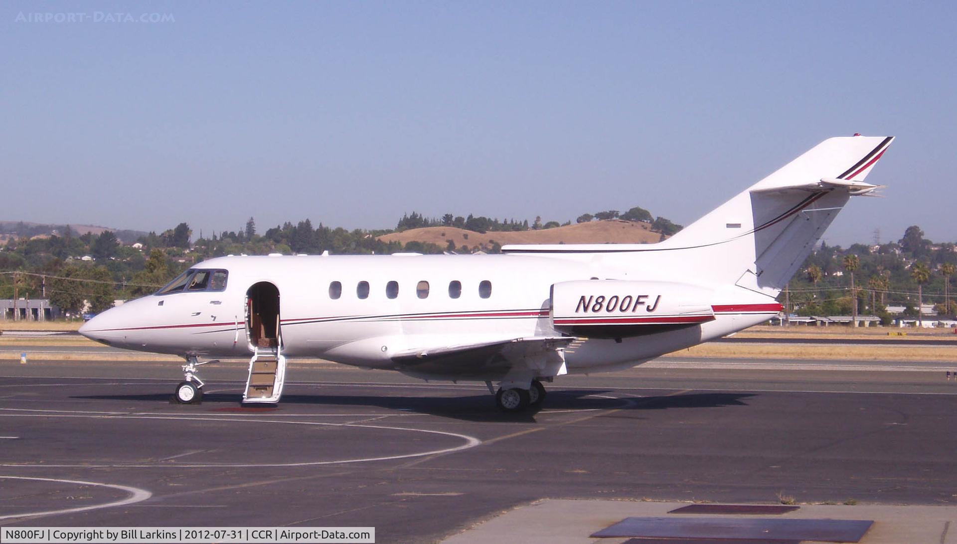 N800FJ, British Aerospace BAe.125 Series 800A C/N 258138, Visitor