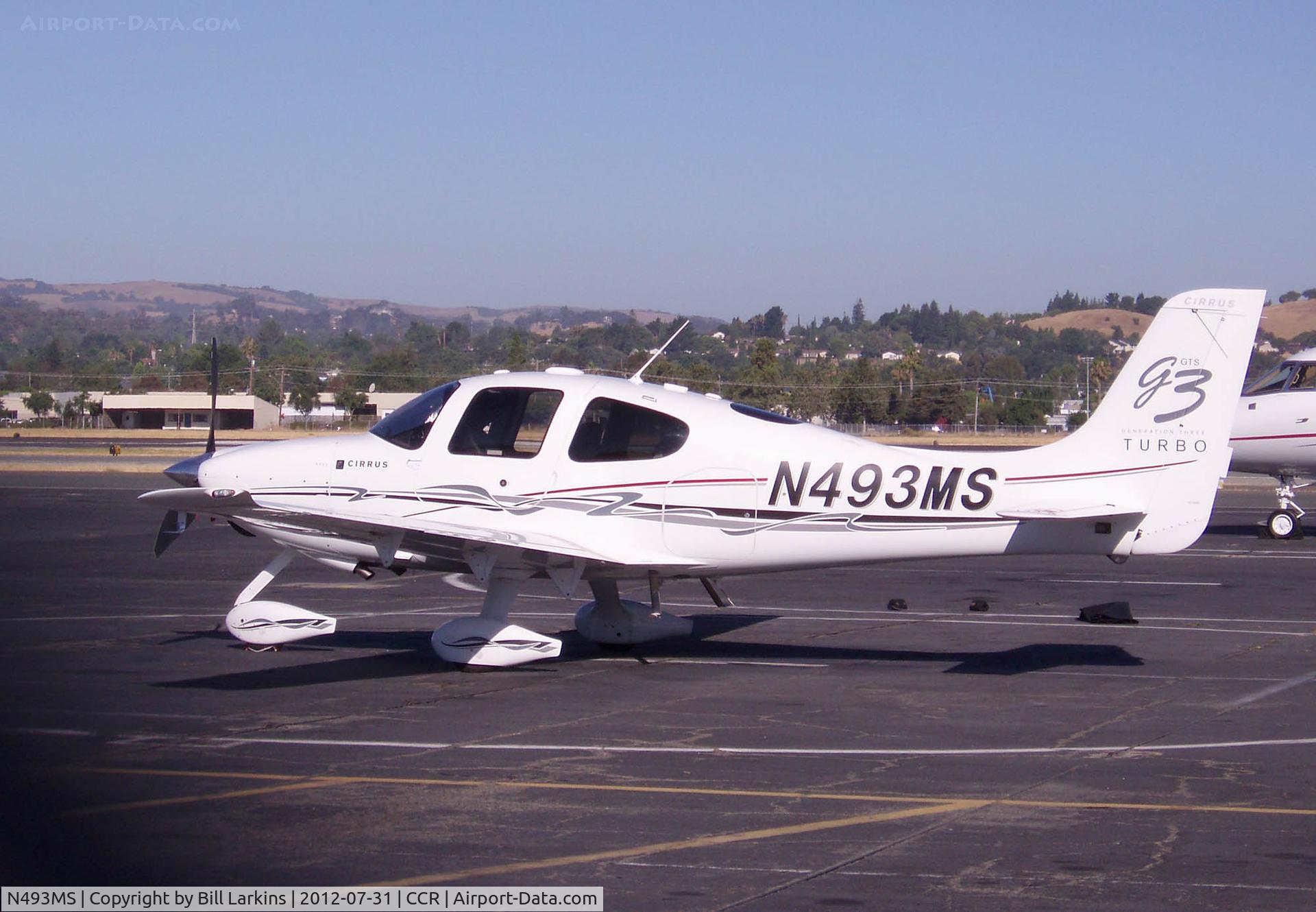 N493MS, 2007 Cirrus SR22 C/N 2450, Left side