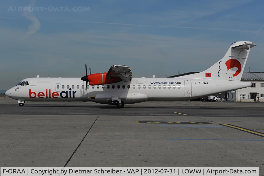 F-ORAA, 2009 ATR 72-212A C/N 879, Belle Air ATR72