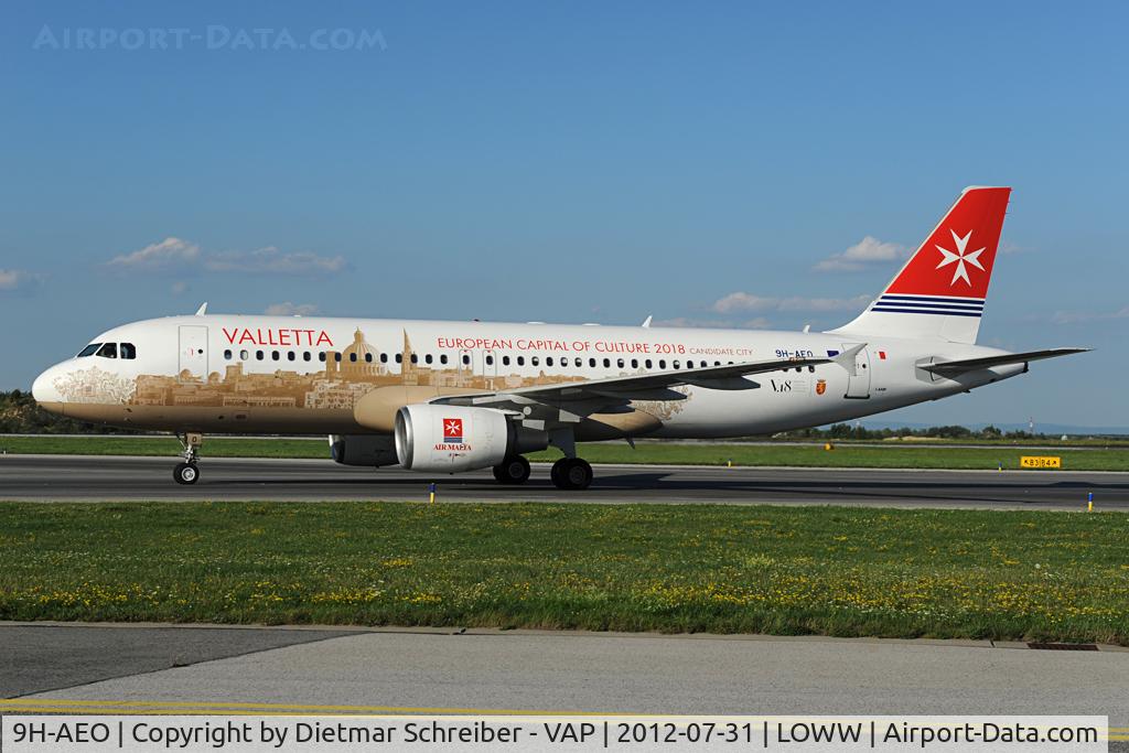 9H-AEO, 2006 Airbus A320-214 C/N 2768, Air Malta Airbus 320