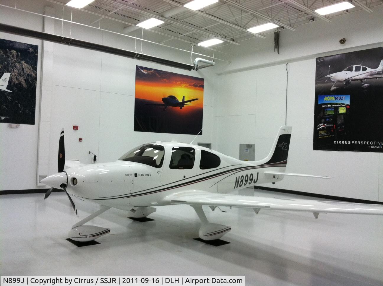 N899J, Cirrus SR22 C/N 3790, 2011 SR22