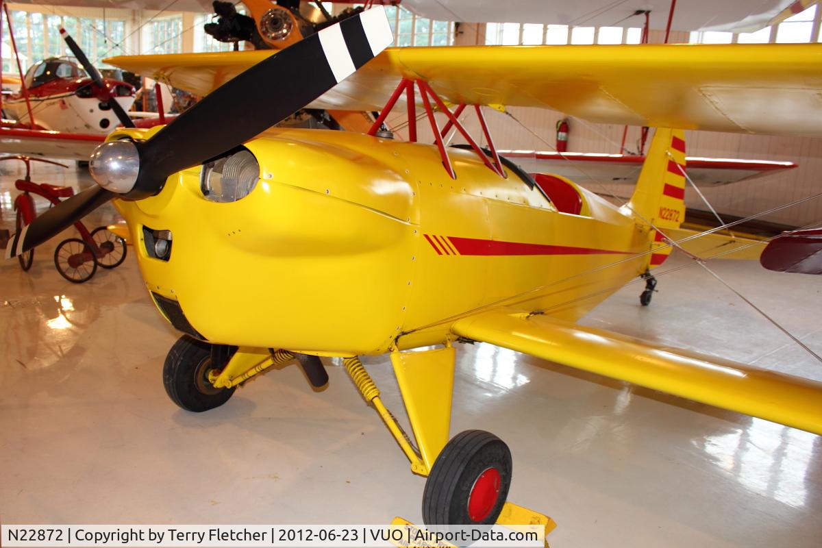 N22872, 1979 Oldfield Baby Lakes C/N 7411-M-542B, At Pearson Airport Museum , Vancouver , WA , USA