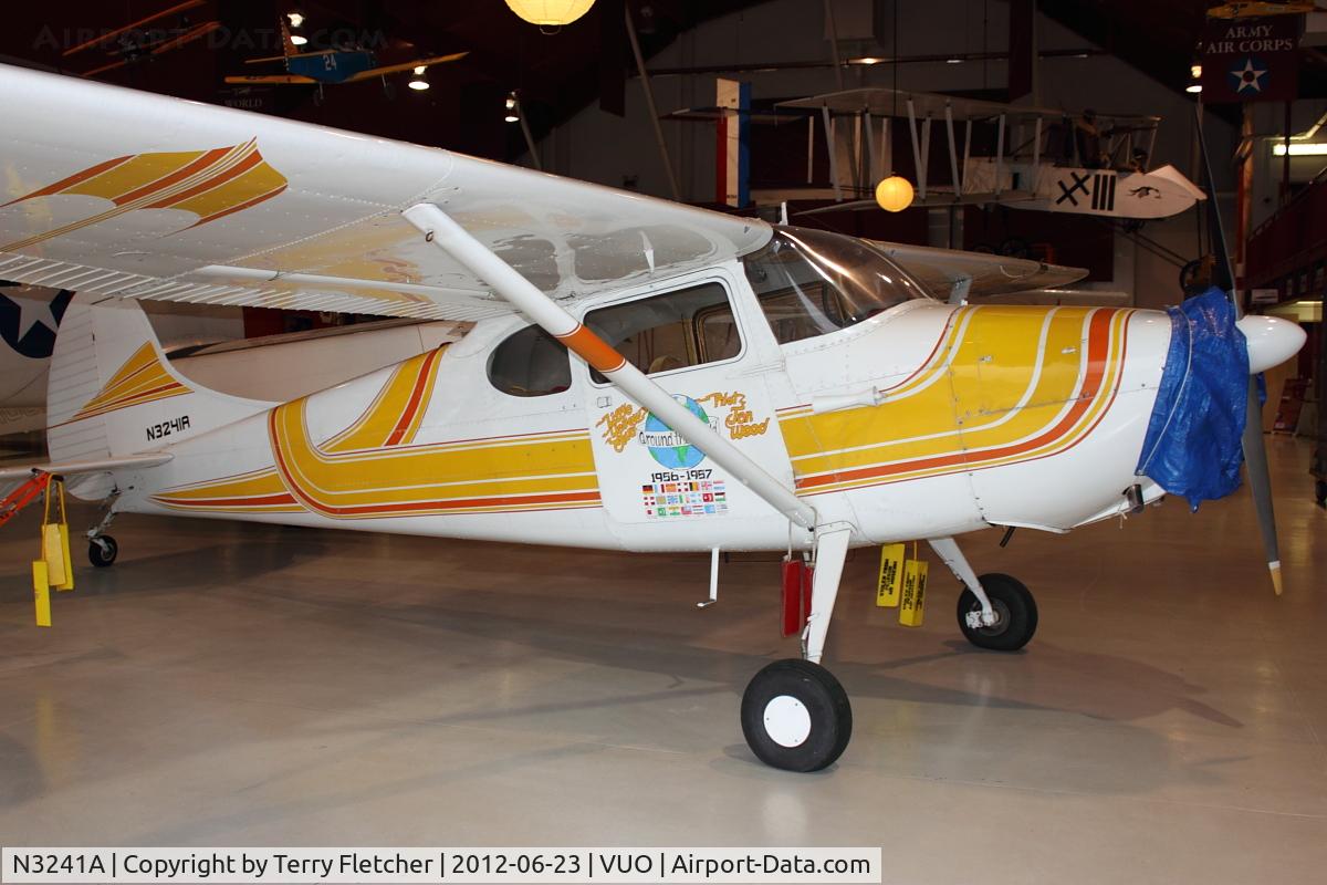 N3241A, 1953 Cessna 170B C/N 25885, At Pearson Airport Museum , Vancouver , WA , USA