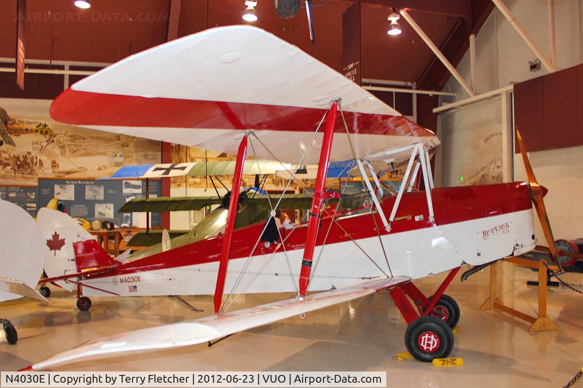 N4030E, 1967 De Havilland Canada DH-82C Tiger Moth C/N DHC902, At Pearson Airport Museum , Vancouver , WA , USA