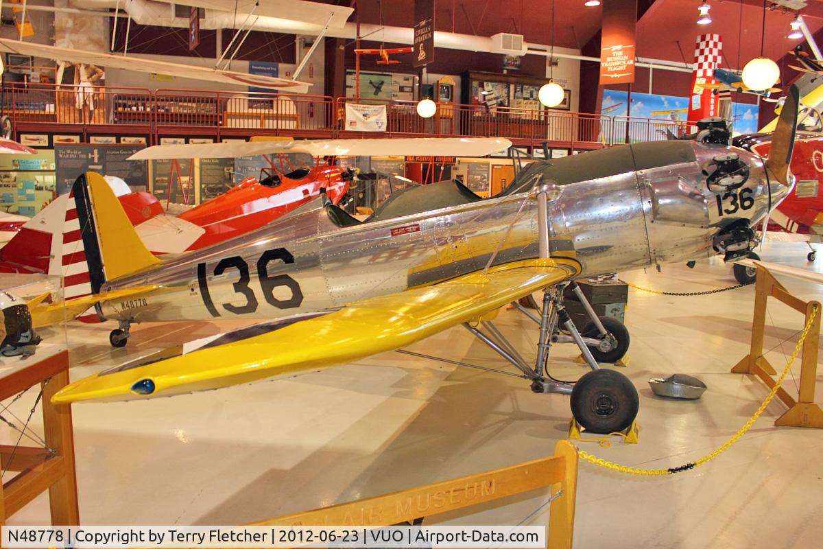 N48778, 1941 Ryan Aeronautical ST3KR C/N 1057, At Pearson Airport Museum , Vancouver , WA , USA