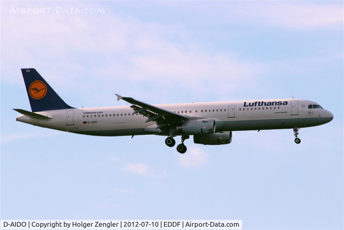 D-AIDO, 2012 Airbus A321-231 C/N 4994, Brand new member of Lufthansa family.....