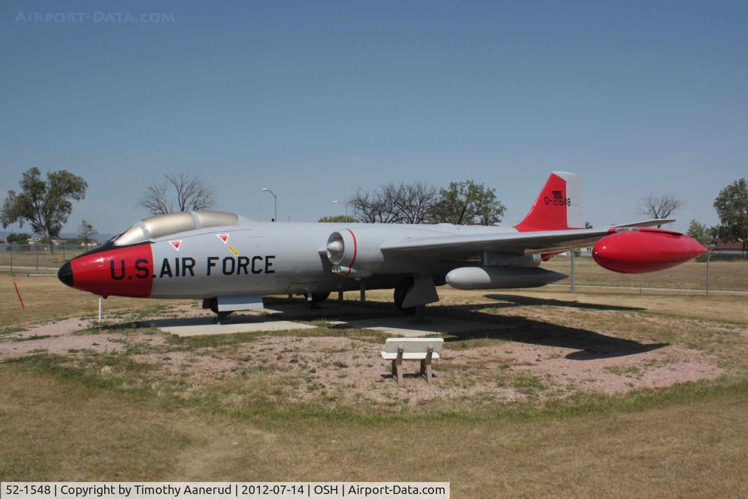 52-1548, 1952 Martin EB-57B Canberra C/N 131, 1952 Martin EB-57B-MA Canberra, c/n: 131