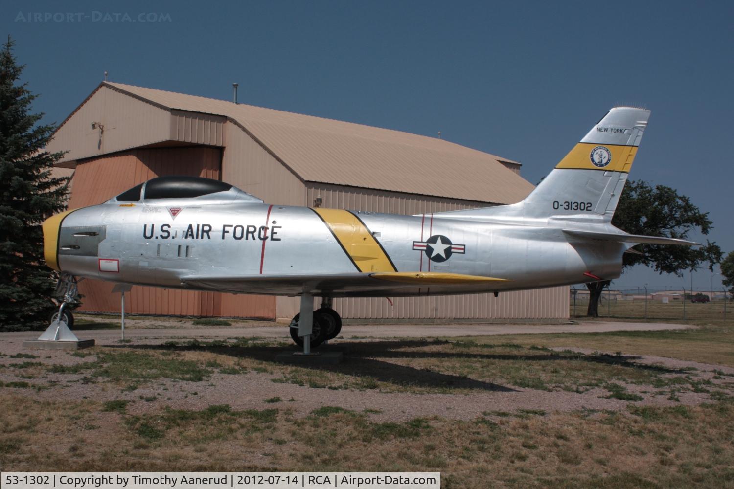 53-1302, 1953 North American F-86H-10-NH Sabre C/N 203-74, 1953 North American F-86H-10-NH Sabre, c/n: 203-74