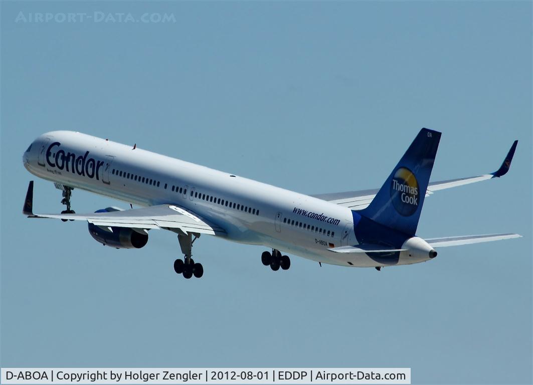 D-ABOA, 1998 Boeing 757-330 C/N 29016, Next stop: Antalya Airport.