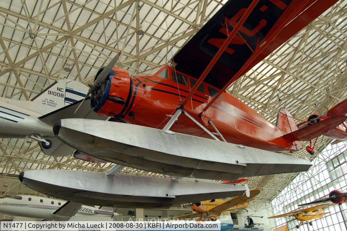 N1477, 1927 Waco 10 C/N 898, At the Museum of Flight, Seattle