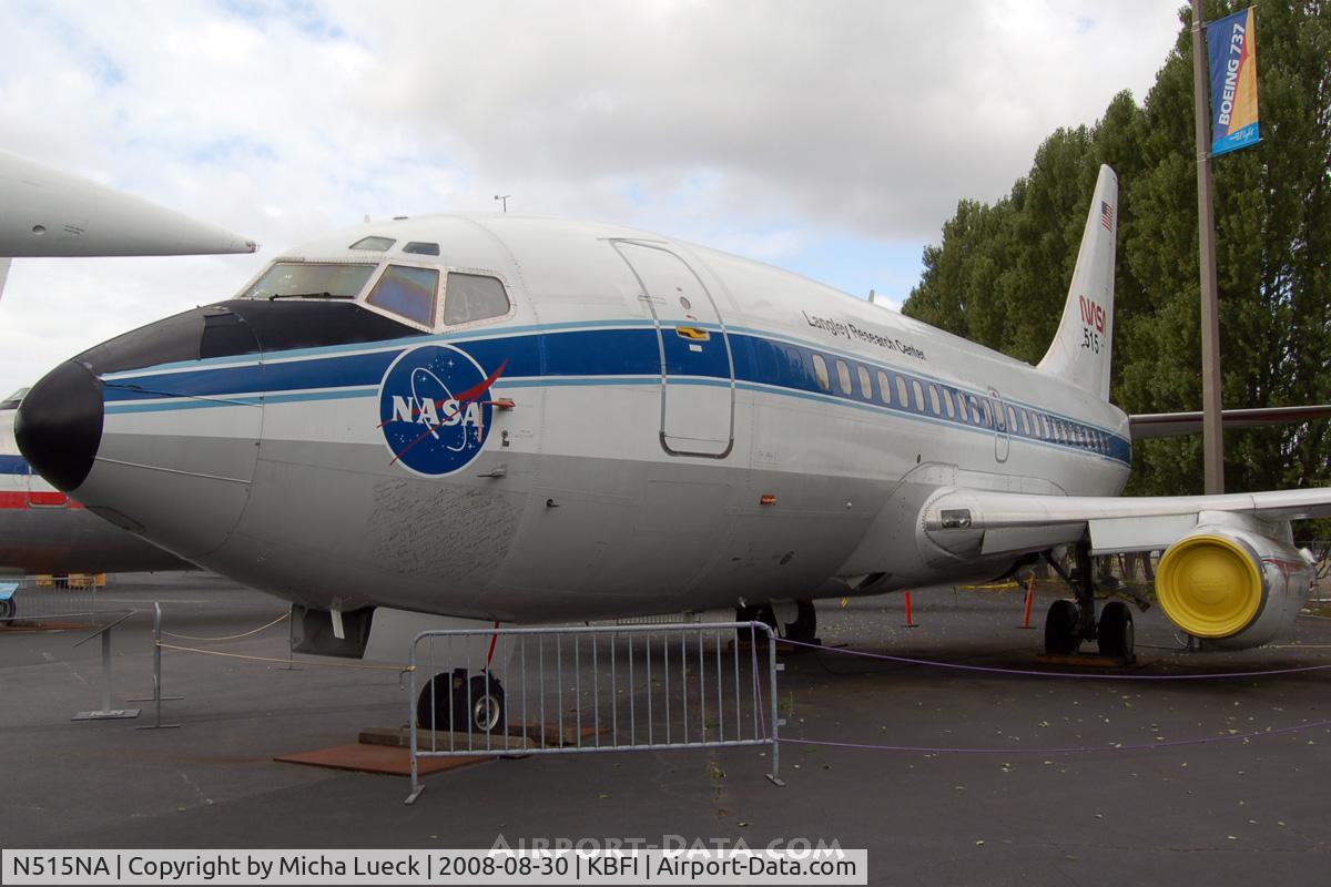 N515NA, 1968 Boeing 737-130 C/N 19437, At the Museum of Flight, Seattle