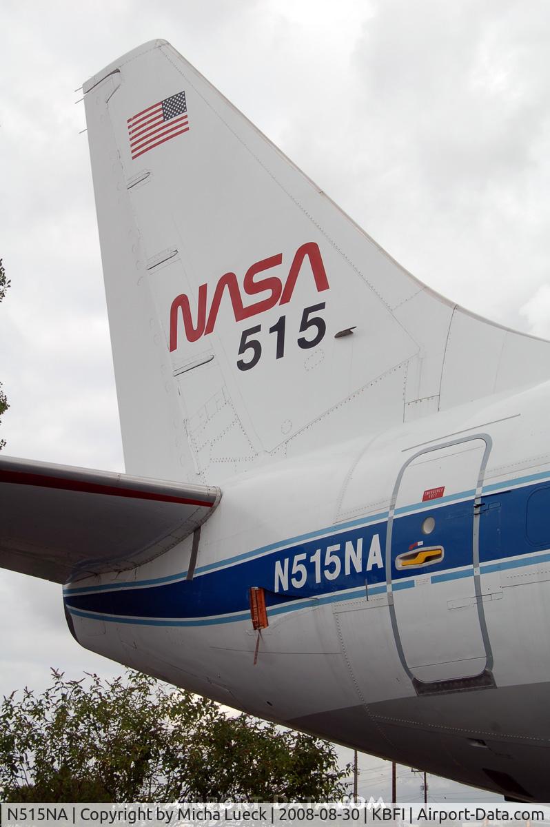 N515NA, 1968 Boeing 737-130 C/N 19437, At the Museum of Flight, Seattle